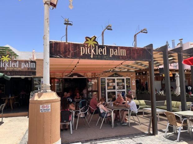 Vegan Dining at the Pickled Palm in Caleta de Fuste, Fuerteventura