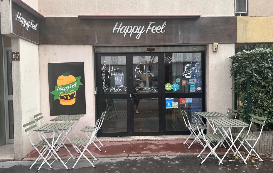 Happy Feel Vegan Café in Lyon